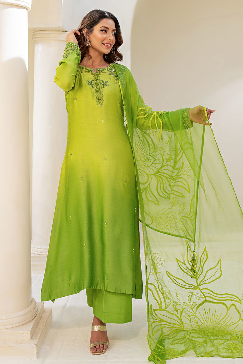 Fatima Khan | Luxury Pret 24 | EILIYAH by Fatima Khan - Designer Dress - Type: Luxury - Available at Libayah - 100% Original