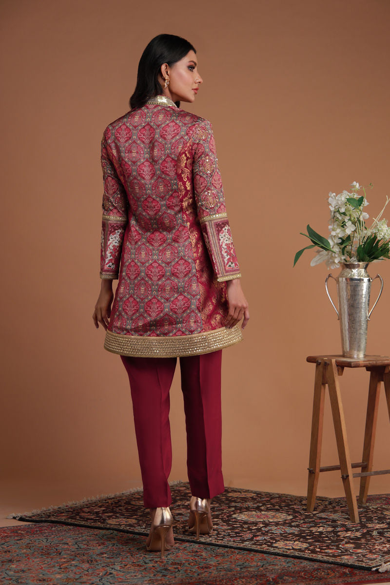 Shamaeel Ansari | Festive Edit | EE-09 by Shamaeel Ansari - Designer Dress  - Type : Ladies Clothes - Available at Libayah - 100% Original 