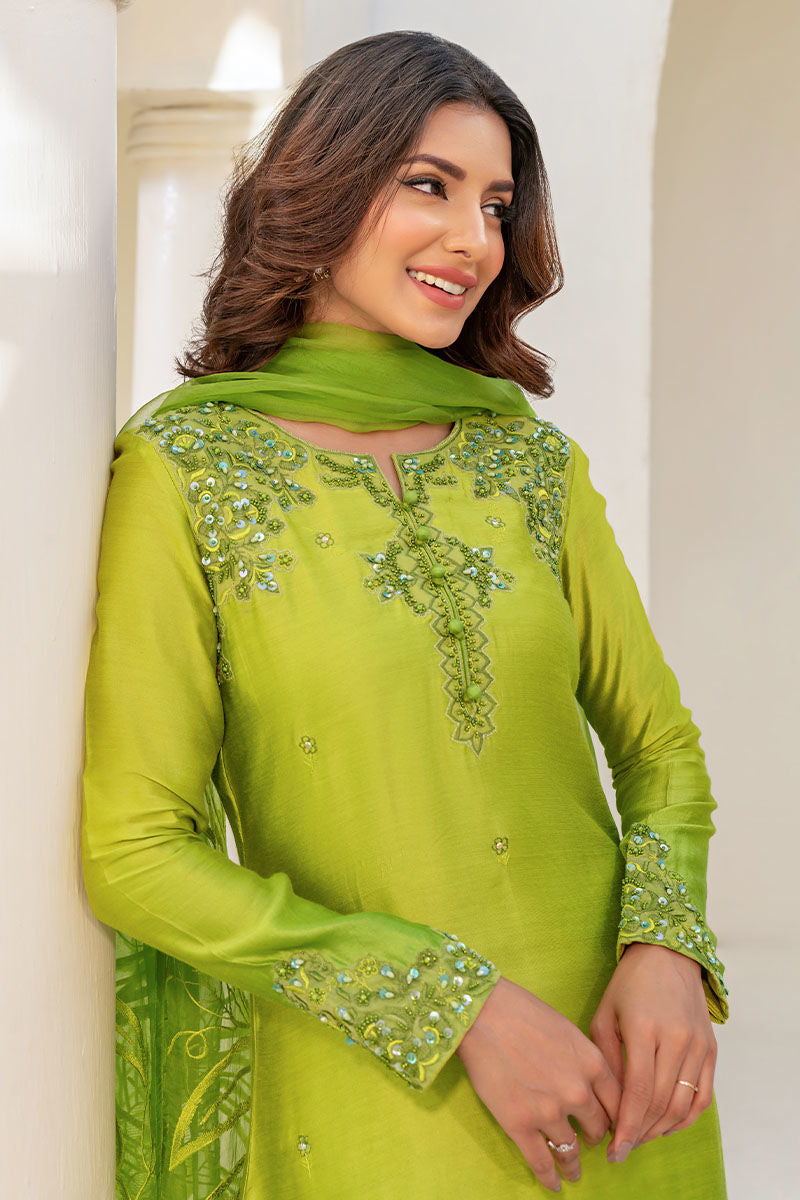 Fatima Khan | Luxury Pret 24 | EILIYAH by Fatima Khan - Designer Dress - Type: Luxury - Available at Libayah - 100% Original