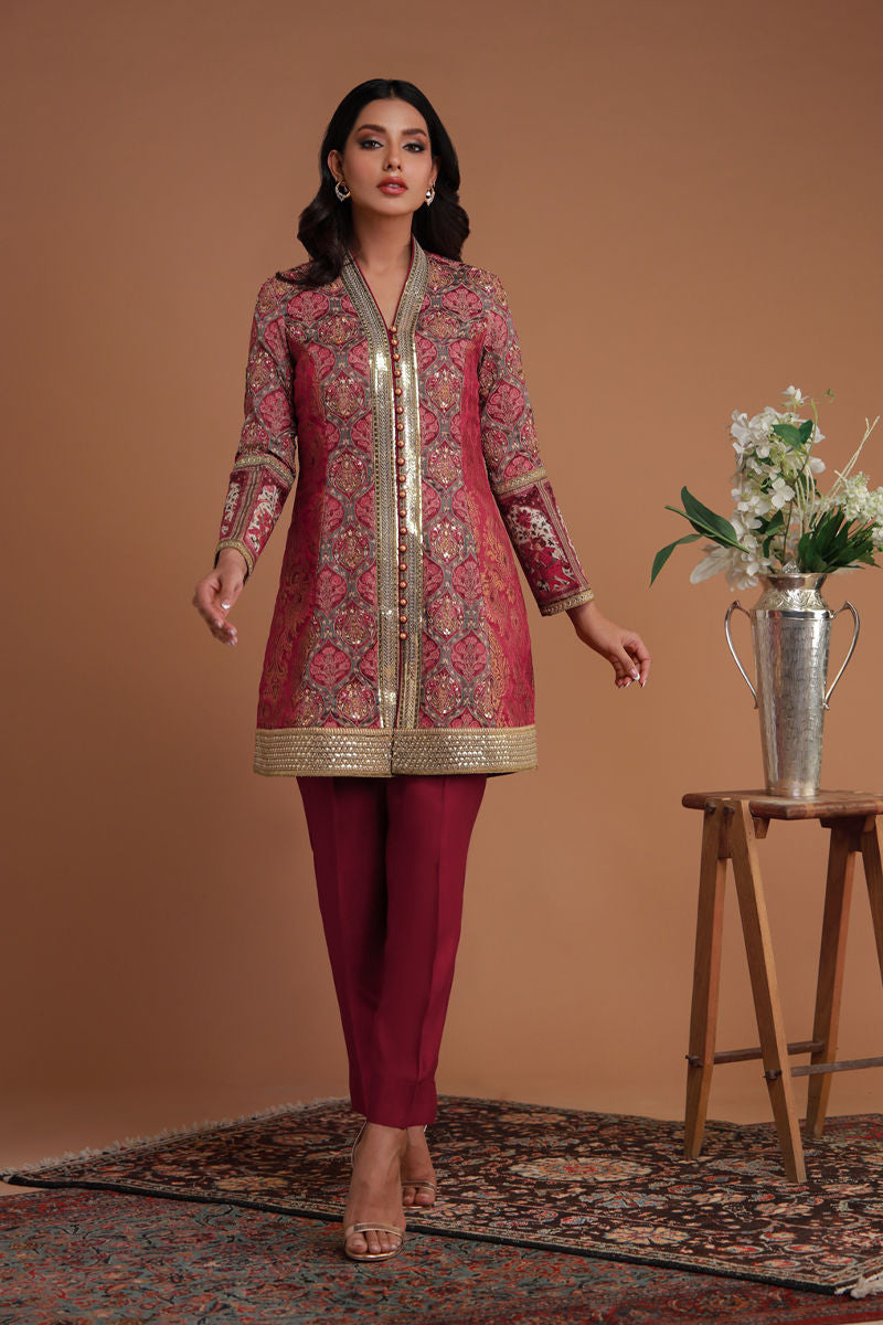 Shamaeel Ansari | Festive Edit | EE-09 by Shamaeel Ansari - Designer Dress  - Type : Ladies Clothes - Available at Libayah - 100% Original 