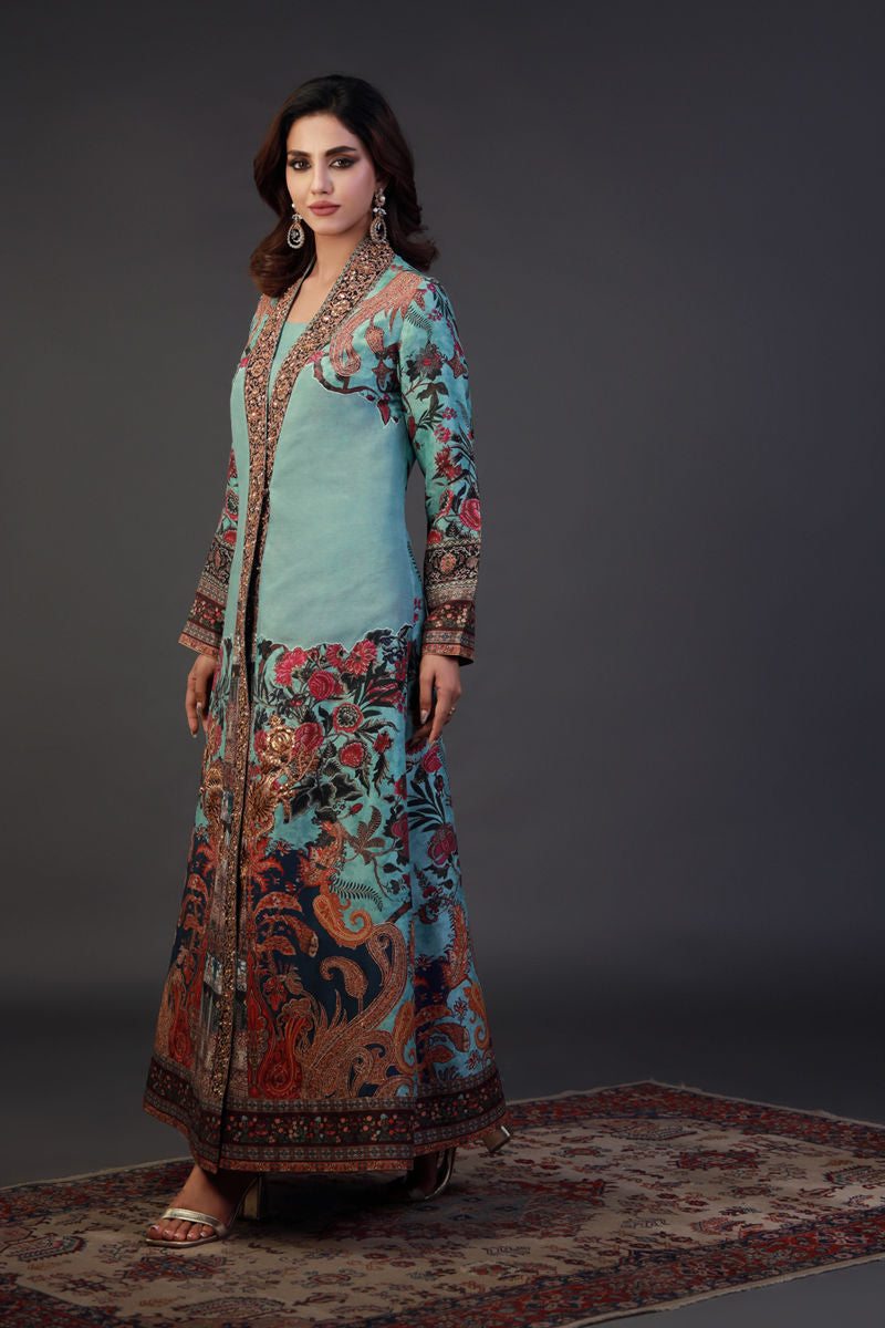 Shamaeel Ansari | Festive Edit |EE-10 by Shamaeel Ansari - Designer Dress  - Type : Ladies Clothes - Available at Libayah - 100% Original 