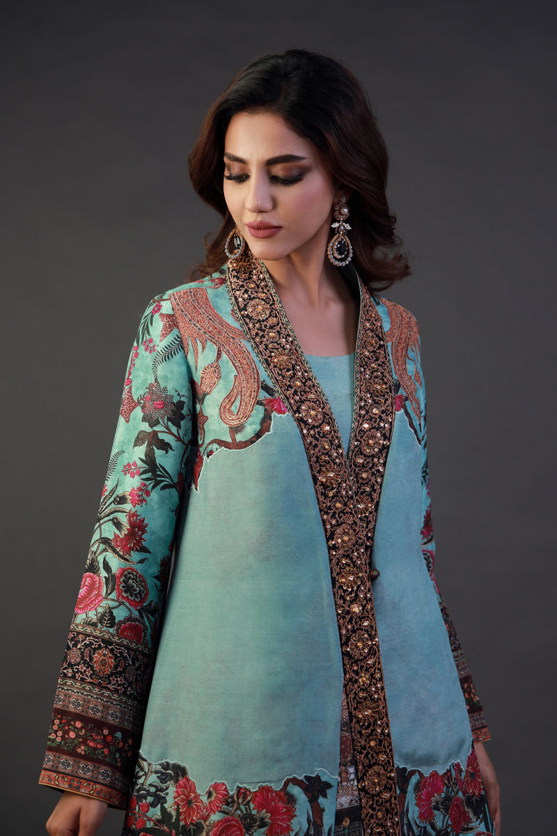 Shamaeel Ansari | Festive Edit |EE-10 by Shamaeel Ansari - Designer Dress  - Type : Ladies Clothes - Available at Libayah - 100% Original 