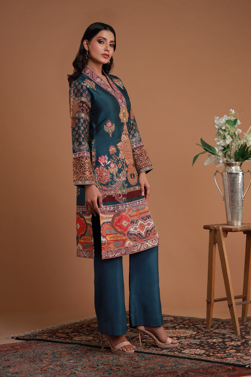 Shamaeel Ansari | Festive Edit |EE-11 by Shamaeel Ansari - Designer Dress  - Type : Ladies Clothes - Available at Libayah - 100% Original 