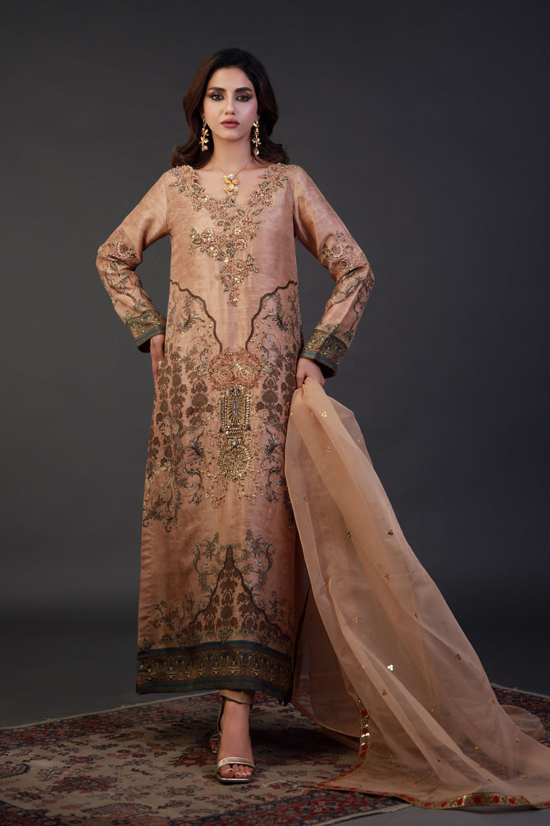 Shamaeel Ansari | Festive Edit | EE-12 by Shamaeel Ansari - Designer Dress  - Type : Ladies Clothes - Available at Libayah - 100% Original 