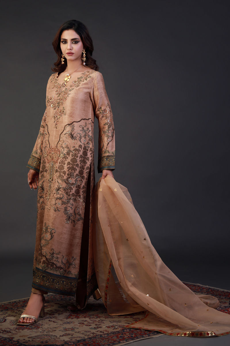 Shamaeel Ansari | Festive Edit | EE-12 by Shamaeel Ansari - Designer Dress  - Type : Ladies Clothes - Available at Libayah - 100% Original 