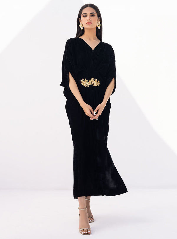 Black Opal – authentic Pakistani formal dress from the Zainab Chottani The Kaftan Edit collection for women in the UK