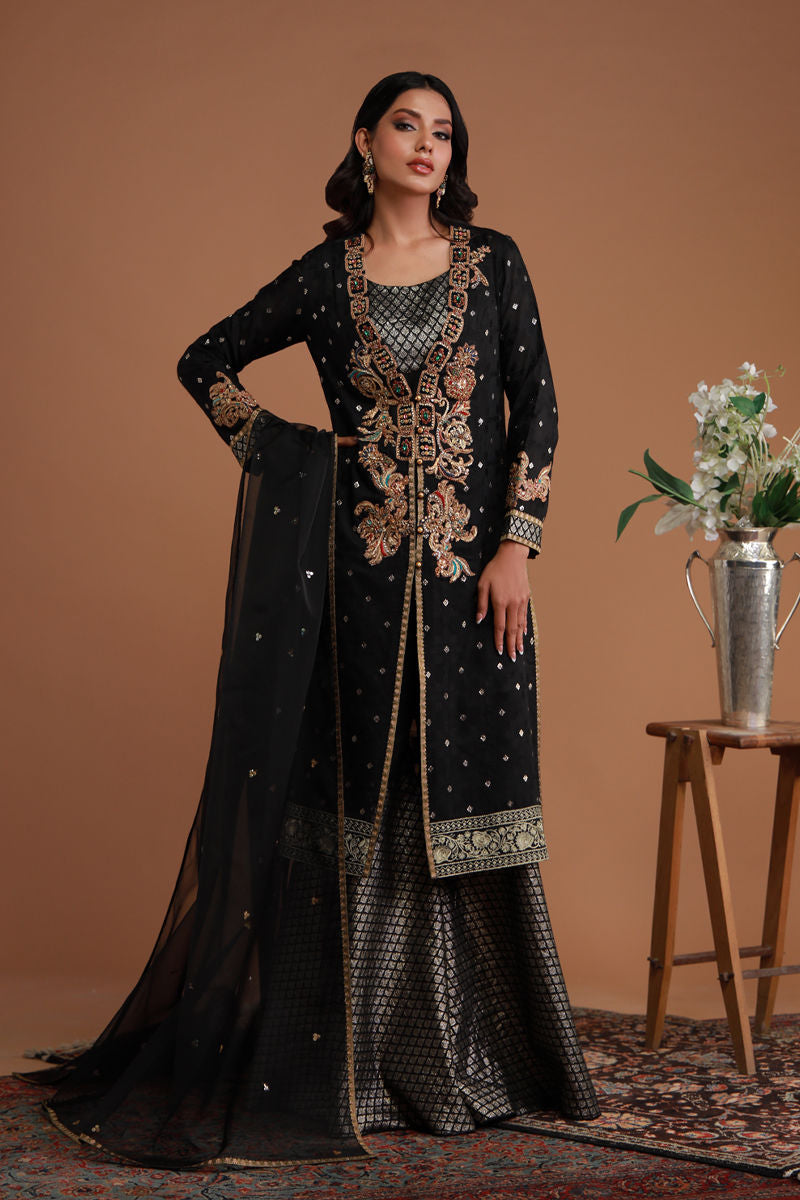Shamaeel Ansari | Festive Edit | EE-14 by Shamaeel Ansari - Designer Dress  - Type : Ladies Clothes - Available at Libayah - 100% Original 