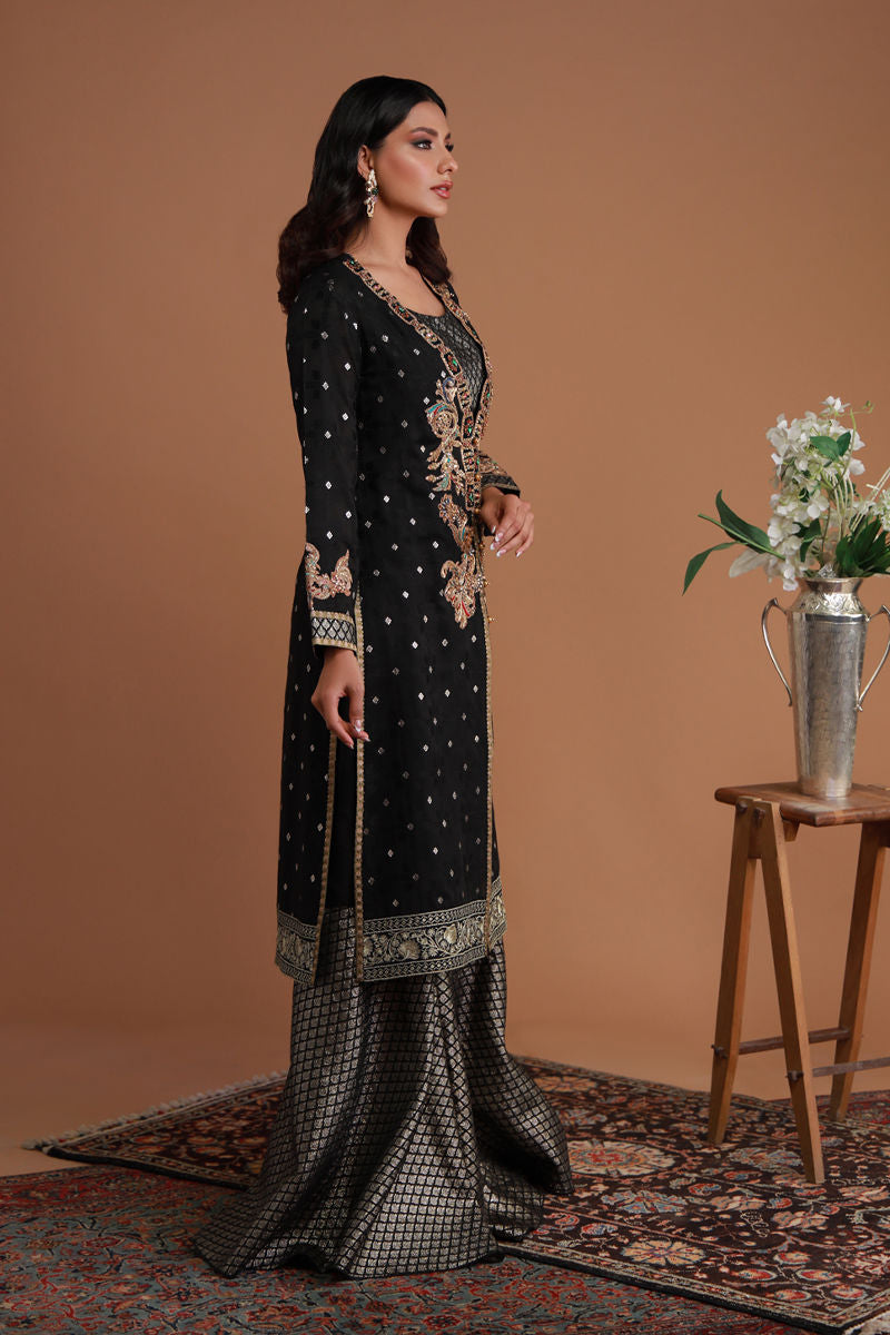 Shamaeel Ansari | Festive Edit | EE-14 by Shamaeel Ansari - Designer Dress  - Type : Ladies Clothes - Available at Libayah - 100% Original 