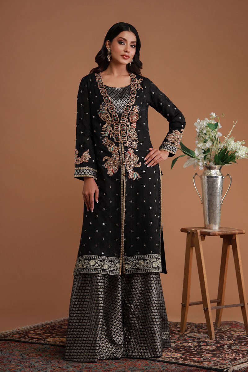 Shamaeel Ansari | Festive Edit | EE-14 by Shamaeel Ansari - Designer Dress  - Type : Ladies Clothes - Available at Libayah - 100% Original 