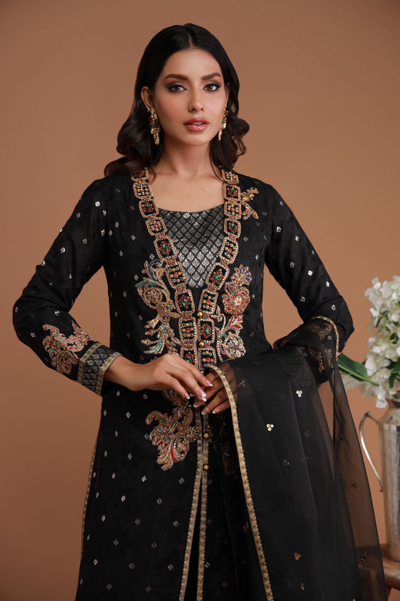 Shamaeel Ansari | Festive Edit | EE-14 by Shamaeel Ansari - Designer Dress  - Type : Ladies Clothes - Available at Libayah - 100% Original 