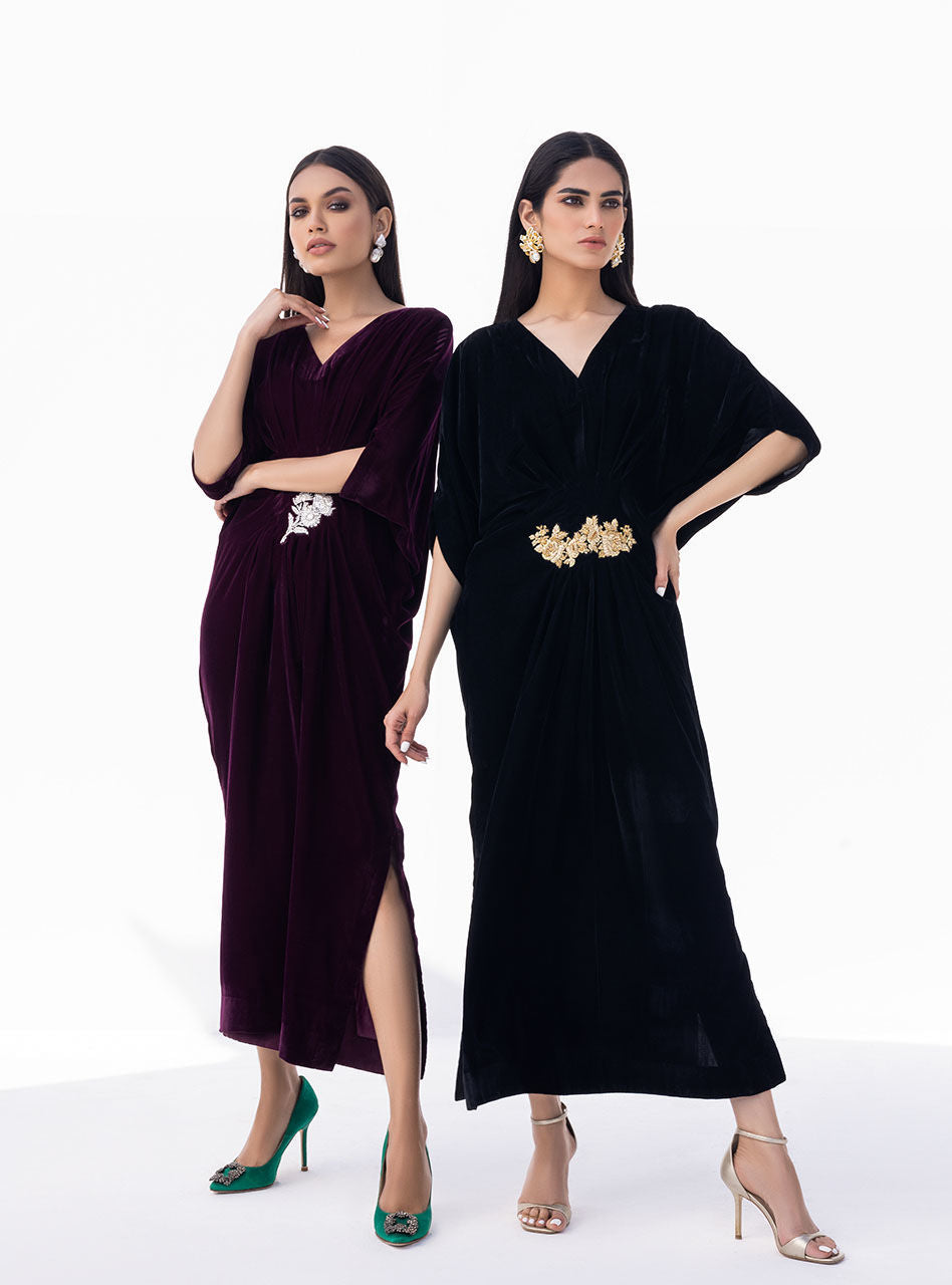 Zainab Chottani | Luxury Pret | PLUM WAVE by Zainab Chottani - Designer Dress - Type: Ladies Clothes - Available at Libayah - 100% Original
