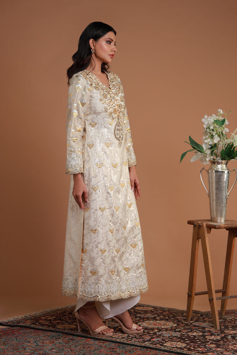 Shamaeel Ansari | Festive Edit | EE-15 by Shamaeel Ansari - Designer Dress  - Type : Ladies Clothes - Available at Libayah - 100% Original 