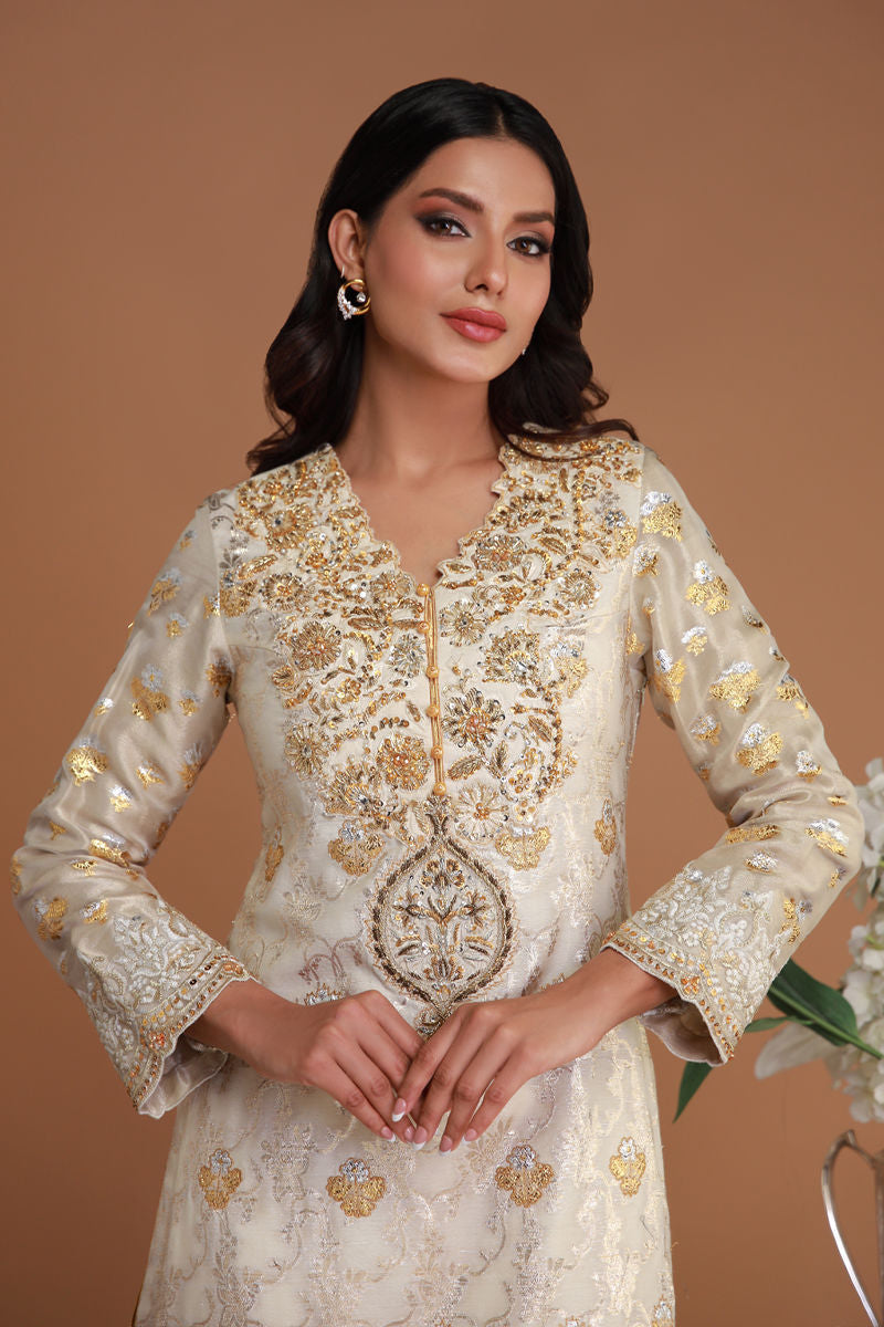 Shamaeel Ansari | Festive Edit | EE-15 by Shamaeel Ansari - Designer Dress  - Type : Ladies Clothes - Available at Libayah - 100% Original 