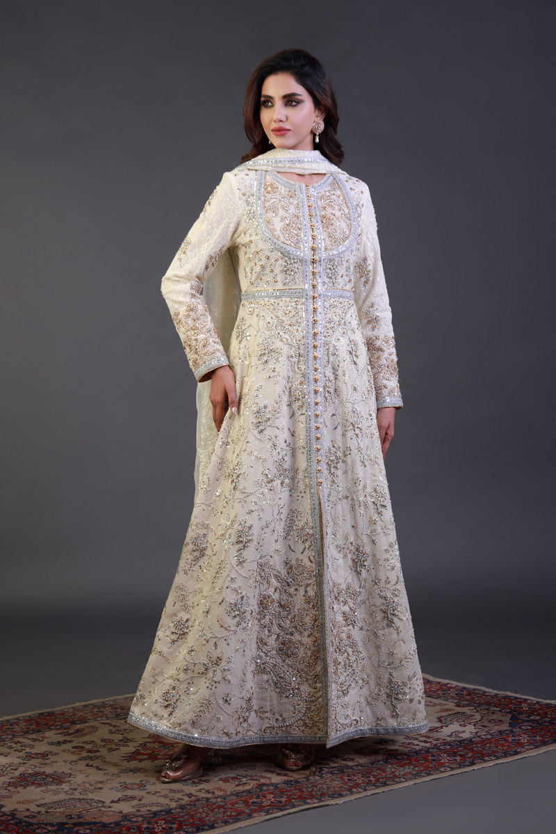 Shamaeel Ansari | Festive Edit | EE-16 by Shamaeel Ansari - Designer Dress  - Type : Ladies Clothes - Available at Libayah - 100% Original 