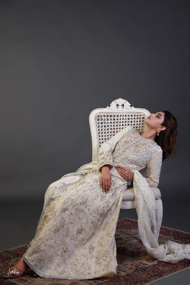 Shamaeel Ansari | Festive Edit | EE-16 by Shamaeel Ansari - Designer Dress  - Type : Ladies Clothes - Available at Libayah - 100% Original 