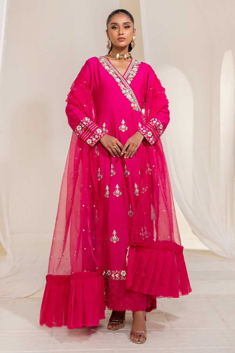 Fatima Khan | Luxury Pret 24 | NAJAH by Fatima Khan - Designer Dress - Type: Luxury - Available at Libayah - 100% Original