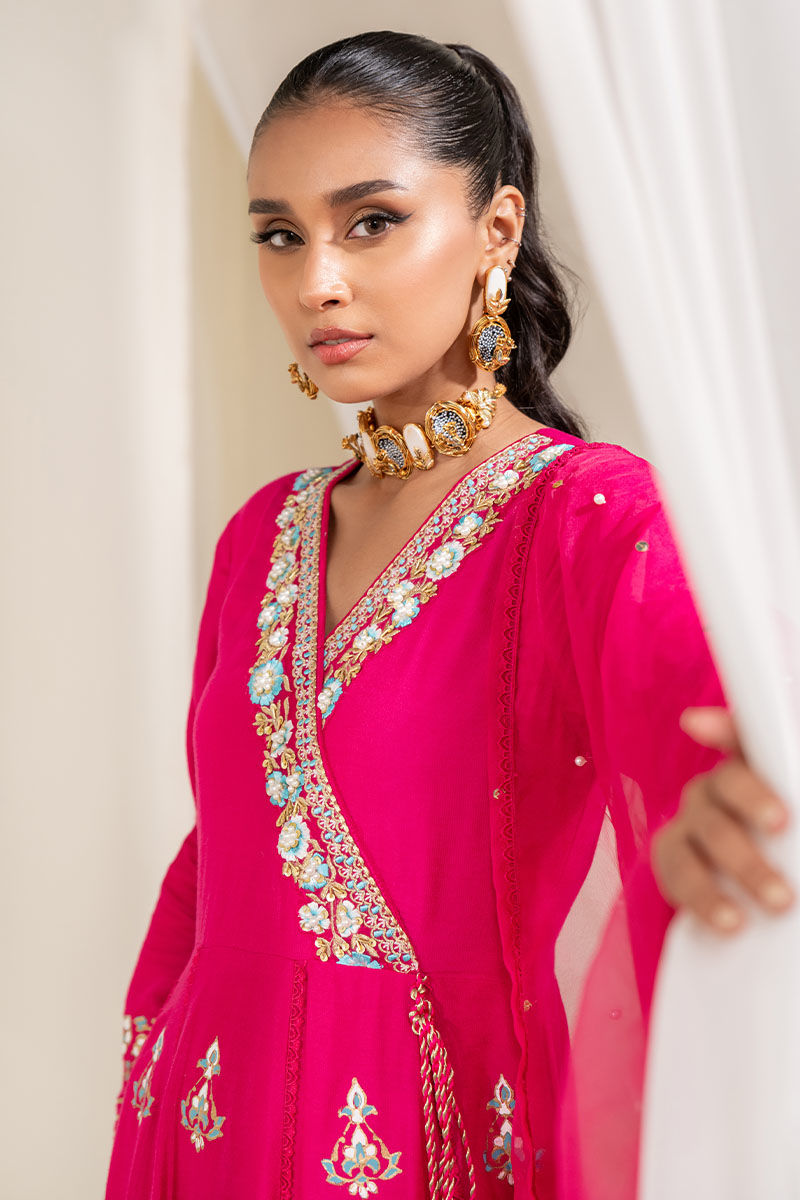 Fatima Khan | Luxury Pret 24 | NAJAH by Fatima Khan - Designer Dress - Type: Luxury - Available at Libayah - 100% Original