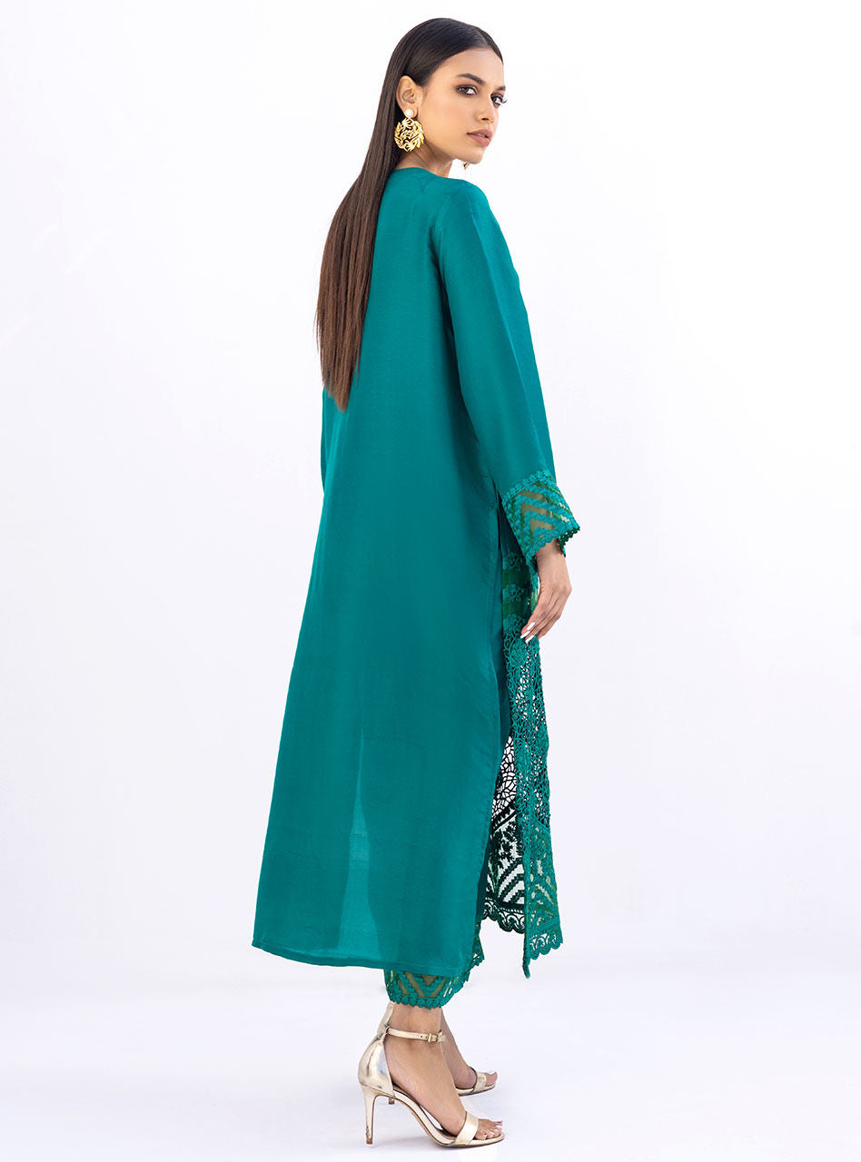 Zainab Chottani | Casual Pret | SHADOW GREEN by Zainab Chottani - Designer Dress - Type: Casual - Available at Libayah - 100% Original