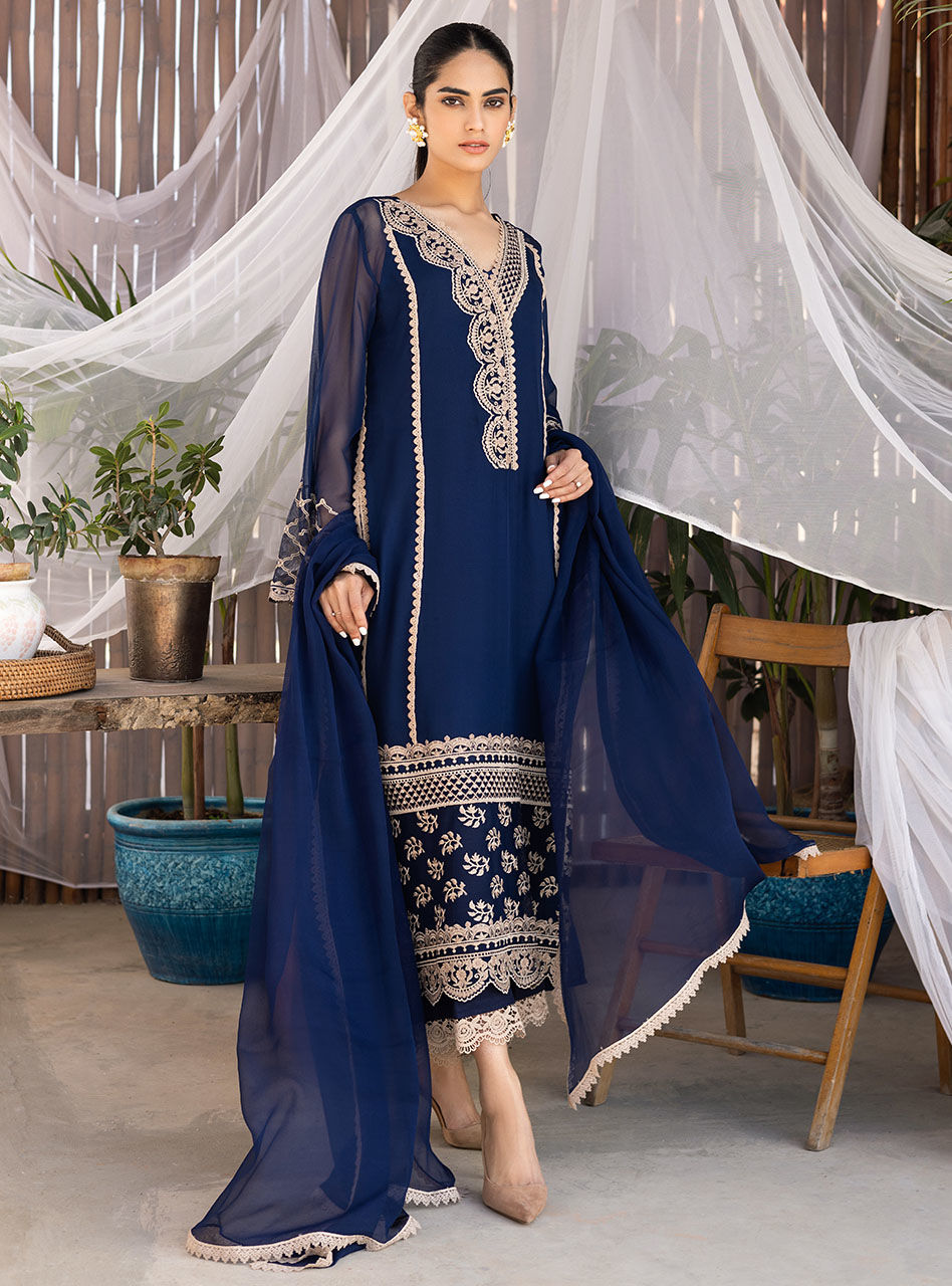 Zainab Chottani | Luxury Pret | MIDNIGHT GLORY by Zainab Chottani - Designer Dress - Type: Ladies Clothes - Available at Libayah - 100% Original