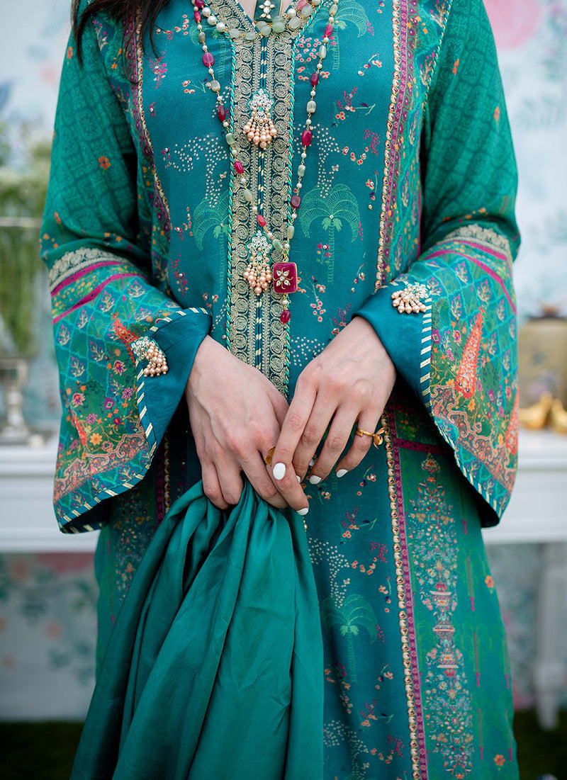 Farah Talib Aziz | Designer Picks 24 | JUNEBERRY SHIRT AND DUPATTA by Farah Talib Aziz - Designer Dress - Type: Ladies Clothes - Available at Libayah - 100% Original