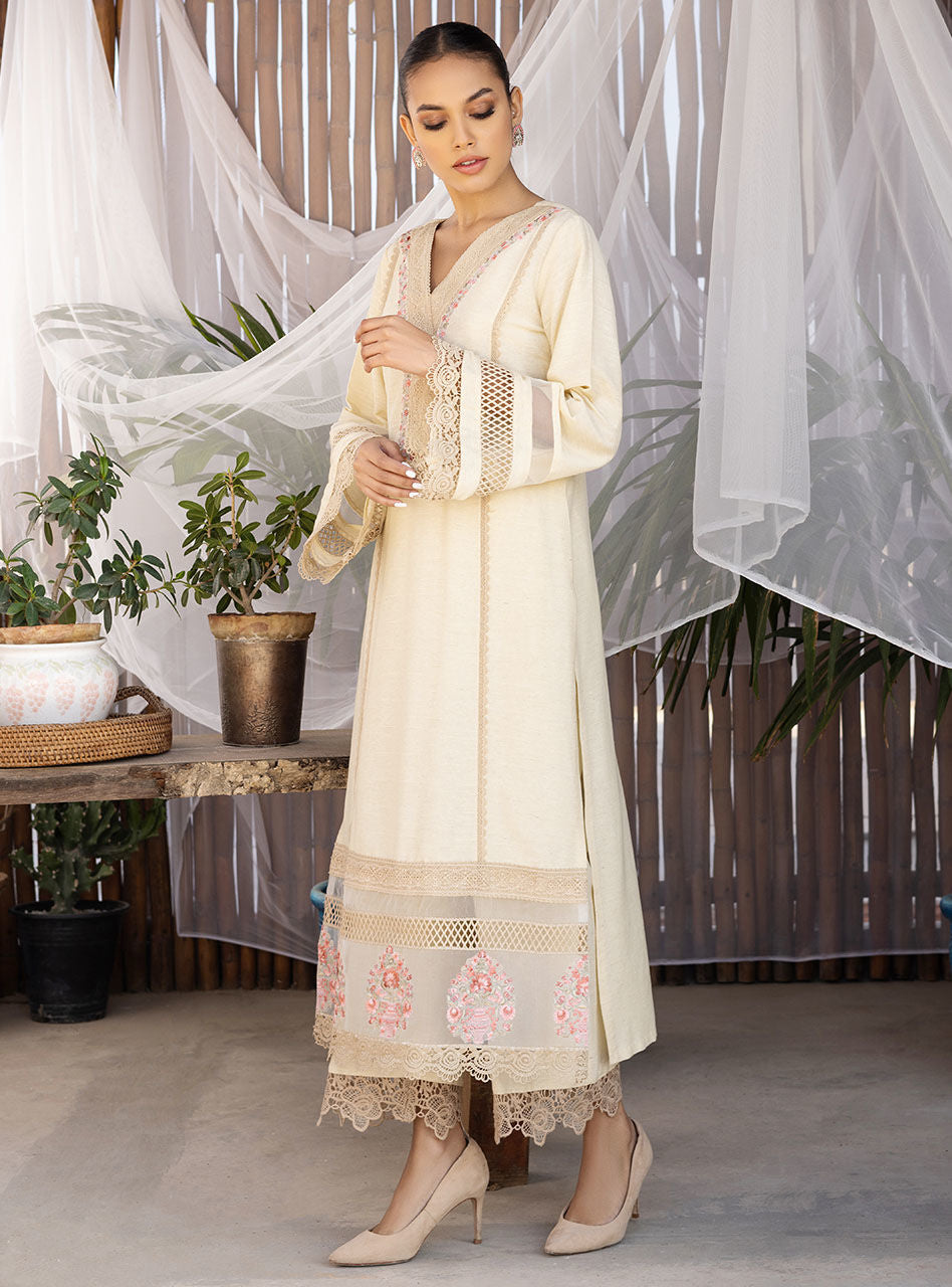 Zainab Chottani | Luxury Pret | IVORY OPAL by Zainab Chottani - Designer Dress - Type: Ladies Clothes - Available at Libayah - 100% Original
