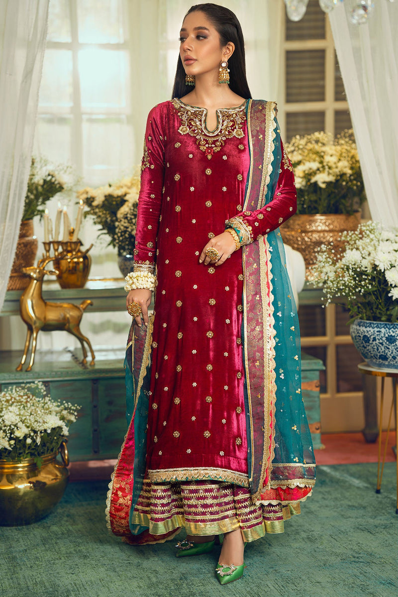 Annus Abrar | Semi Formals | SIBEL by Annus Abrar - Designer Dress - Type: Ladies Clothes - Available at Libayah - 100% Original