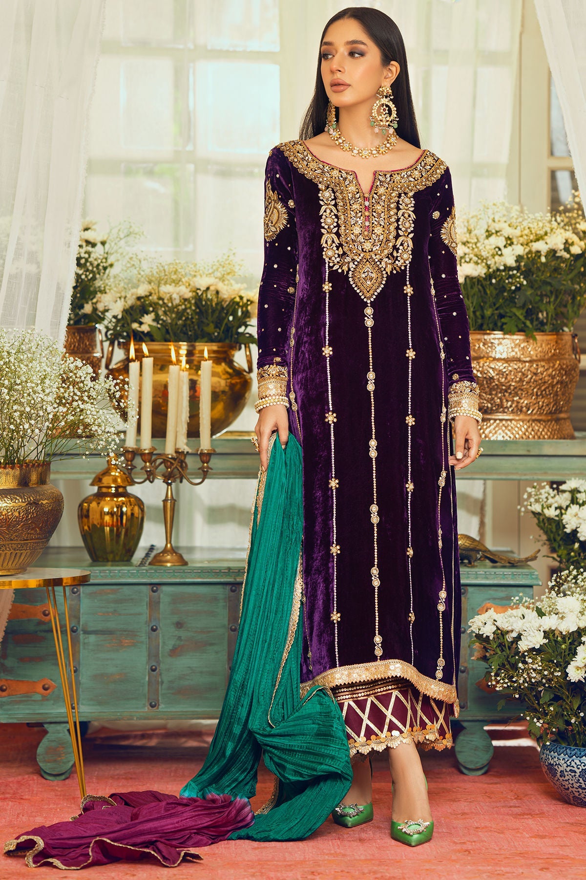 Annus Abrar | Semi Formals | BERNA by Annus Abrar - Designer Dress - Type: Ladies Clothes - Available at Libayah - 100% Original