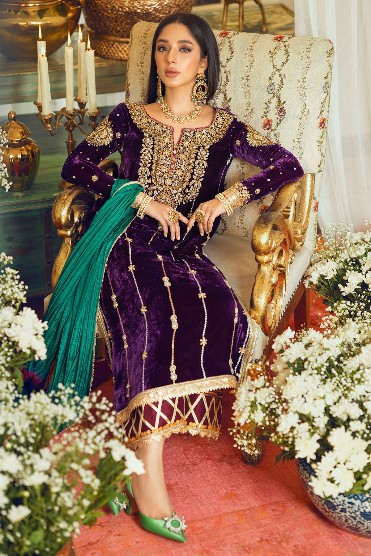 Annus Abrar | Semi Formals | BERNA by Annus Abrar - Designer Dress - Type: Ladies Clothes - Available at Libayah - 100% Original