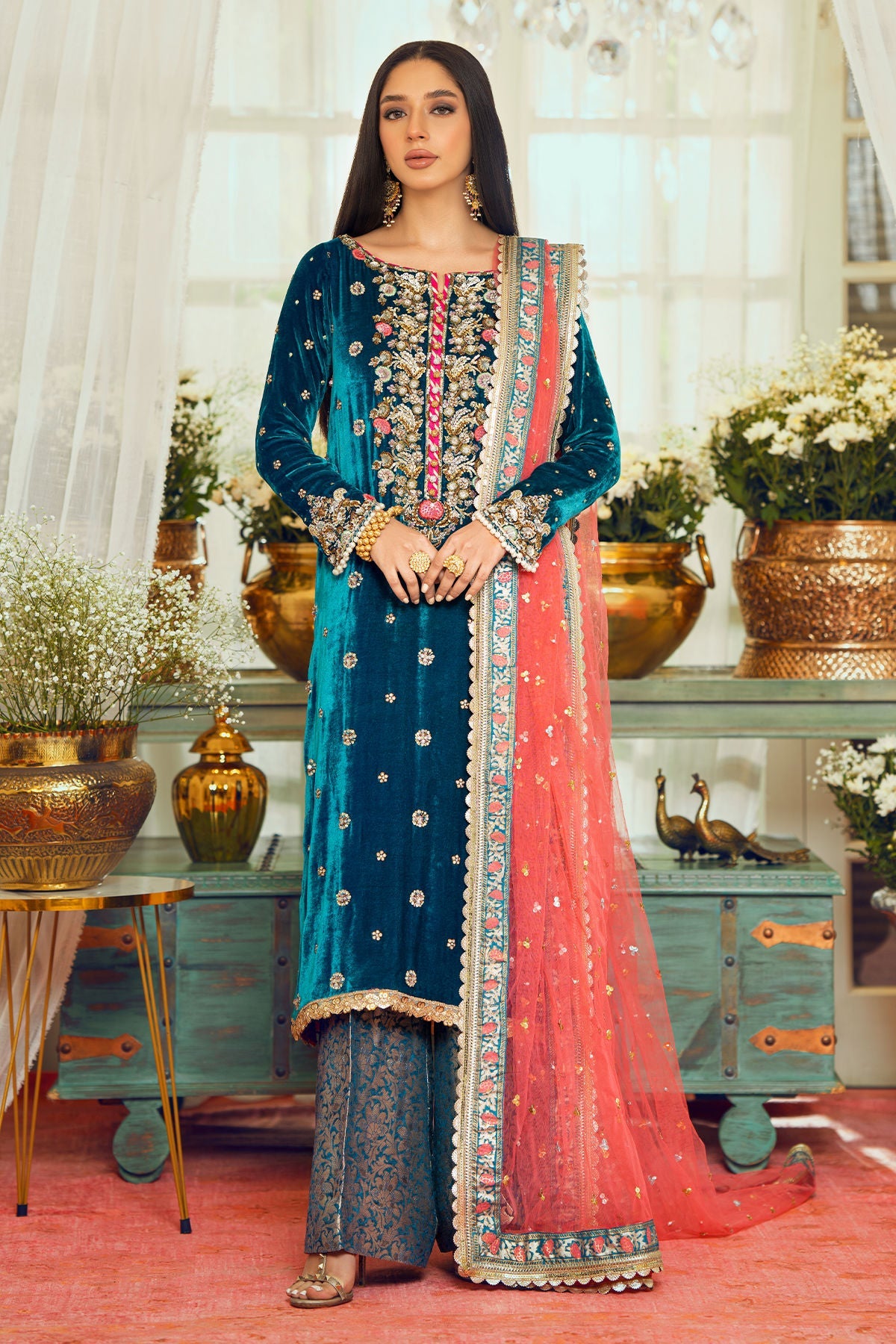 Annus Abrar | Semi Formals | EMEL by Annus Abrar - Designer Dress - Type: Ladies Clothes - Available at Libayah - 100% Original
