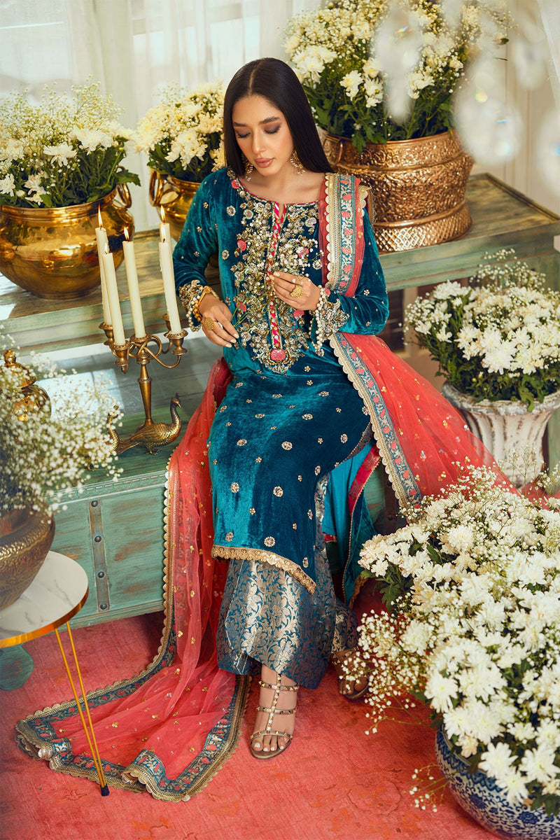 Annus Abrar | Semi Formals | EMEL by Annus Abrar - Designer Dress - Type: Ladies Clothes - Available at Libayah - 100% Original