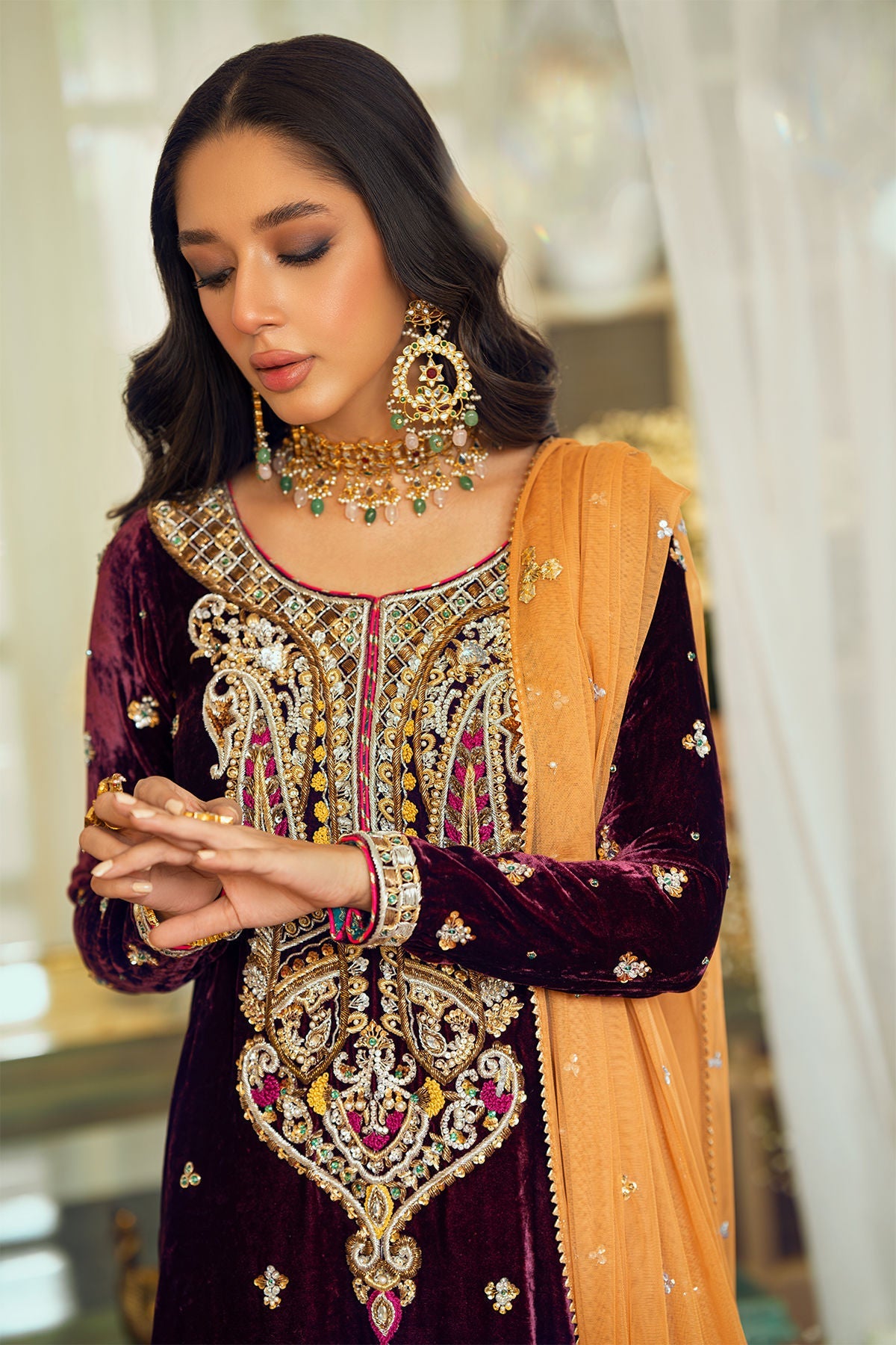 Annus Abrar | Semi Formals | NURAY by Annus Abrar - Designer Dress - Type: Ladies Clothes - Available at Libayah - 100% Original