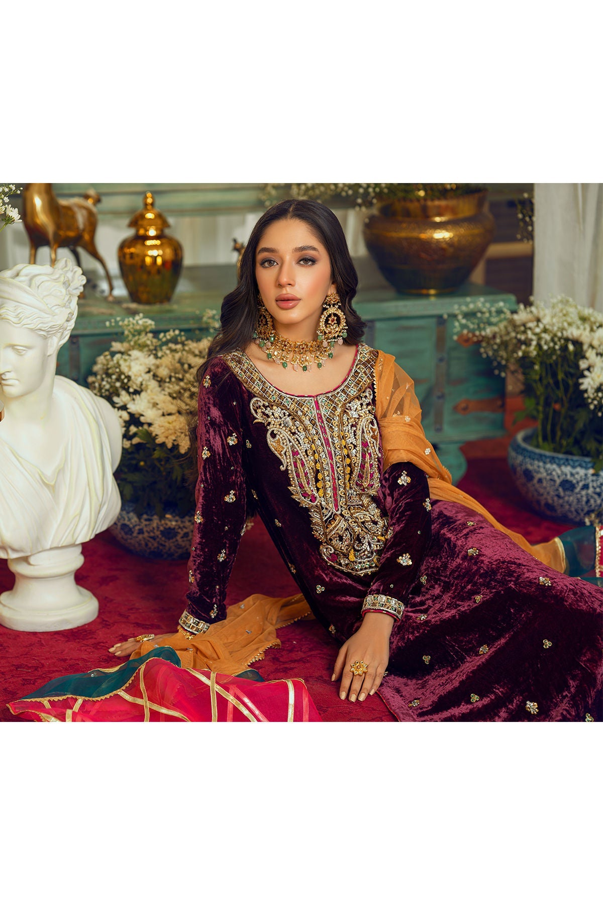 Annus Abrar | Semi Formals | NURAY by Annus Abrar - Designer Dress - Type: Ladies Clothes - Available at Libayah - 100% Original