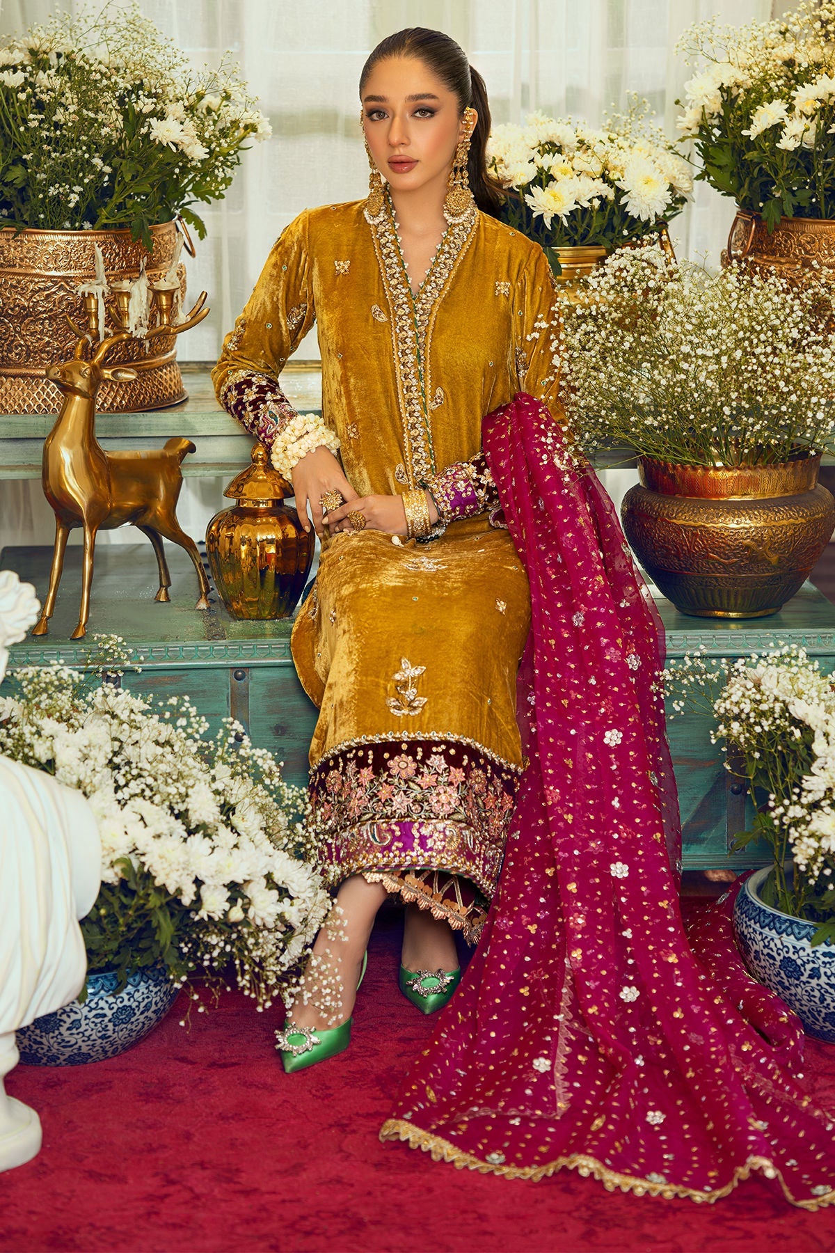 Annus Abrar | Semi Formals | AYLIN by Annus Abrar - Designer Dress - Type: Ladies Clothes - Available at Libayah - 100% Original
