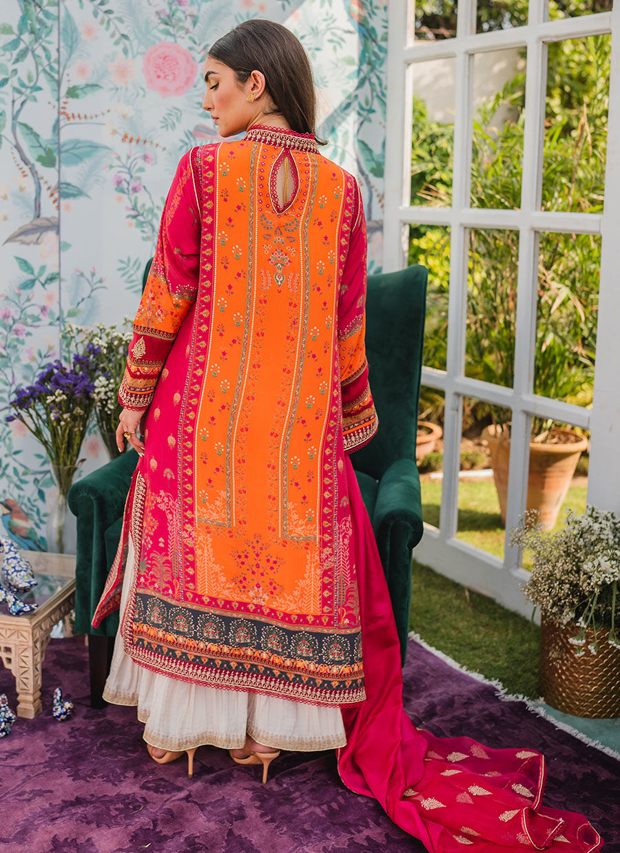 Farah Talib Aziz | Designer Picks 24 | BLAZER SHIRT AND DUPATTA by Farah Talib Aziz - Designer Dress - Type: Ladies Clothes - Available at Libayah - 100% Original