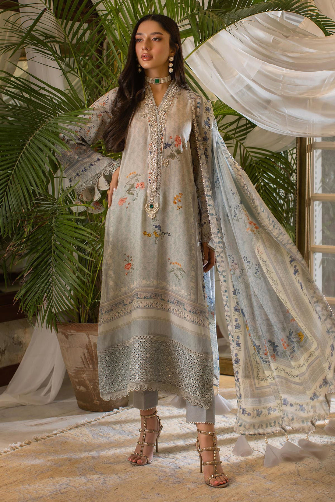 Annus Abrar | Luxe Silk Pret | ALBA by Annus Abrar - Designer Dress - Type: Ladies Clothes - Available at Libayah - 100% Original