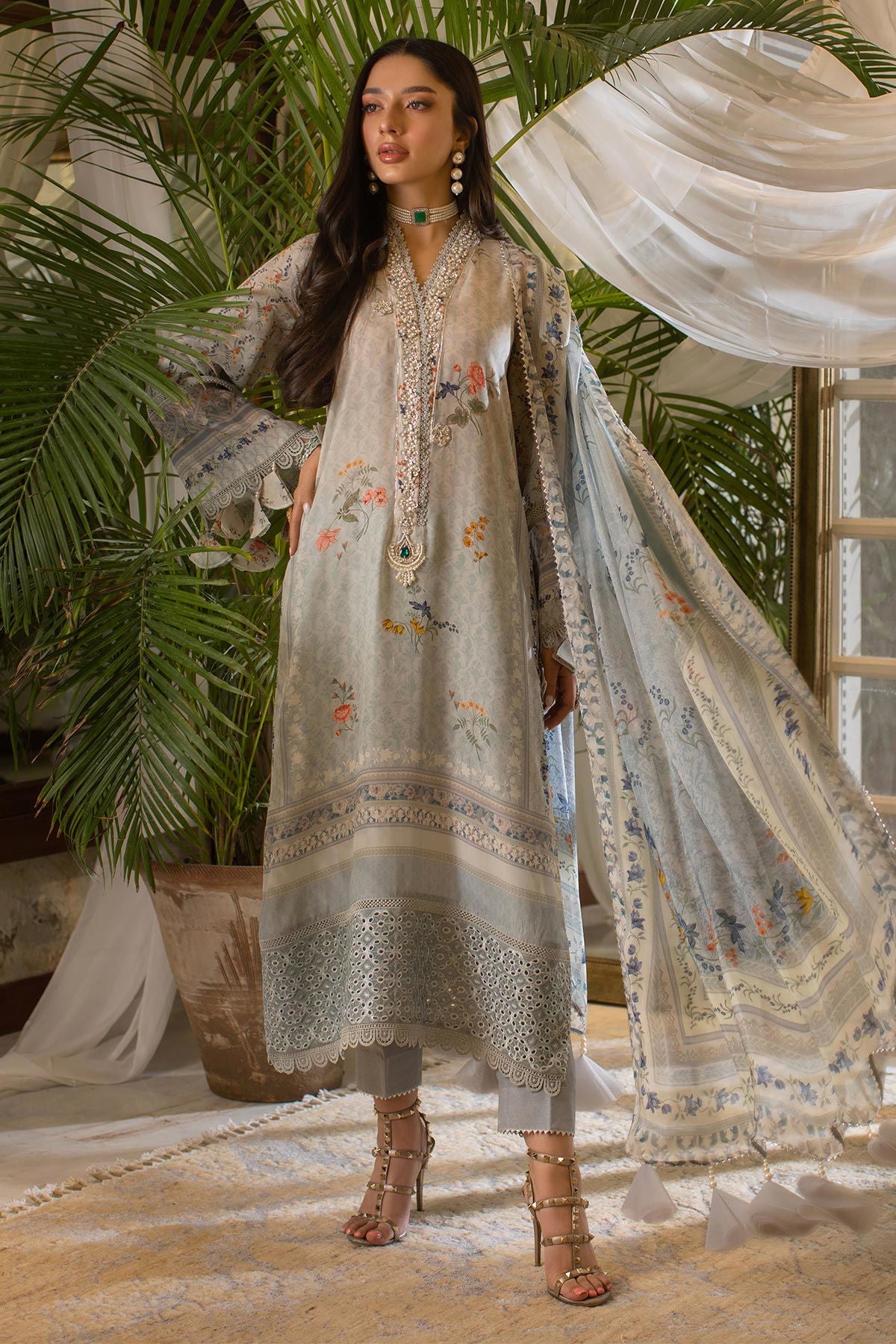 Annus Abrar | Luxe Silk Pret | ALBA by Annus Abrar - Designer Dress - Type: Ladies Clothes - Available at Libayah - 100% Original