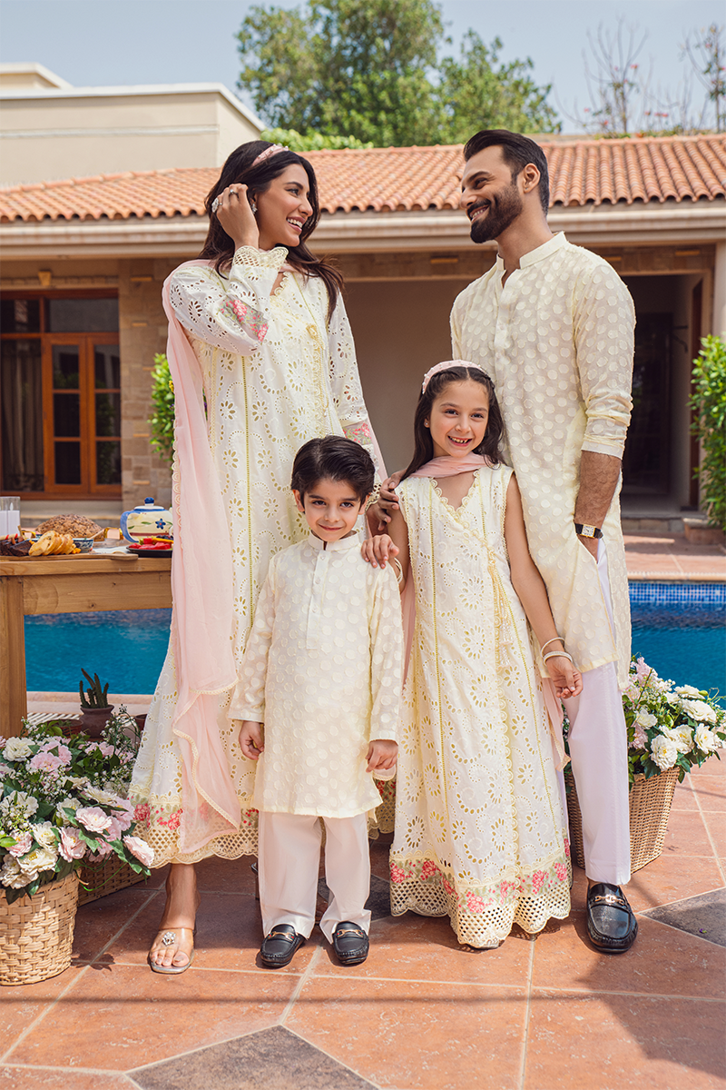 Fatima Khan | Luxury Pret 24 | LEMON BLUSH by Fatima Khan - Designer Dress - Type: Luxury - Available at Libayah - 100% Original