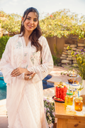 Fatima Khan | Luxury Pret 24 | ROSE WATER PEACH by Fatima Khan - Designer Dress - Type: Luxury - Available at Libayah - 100% Original