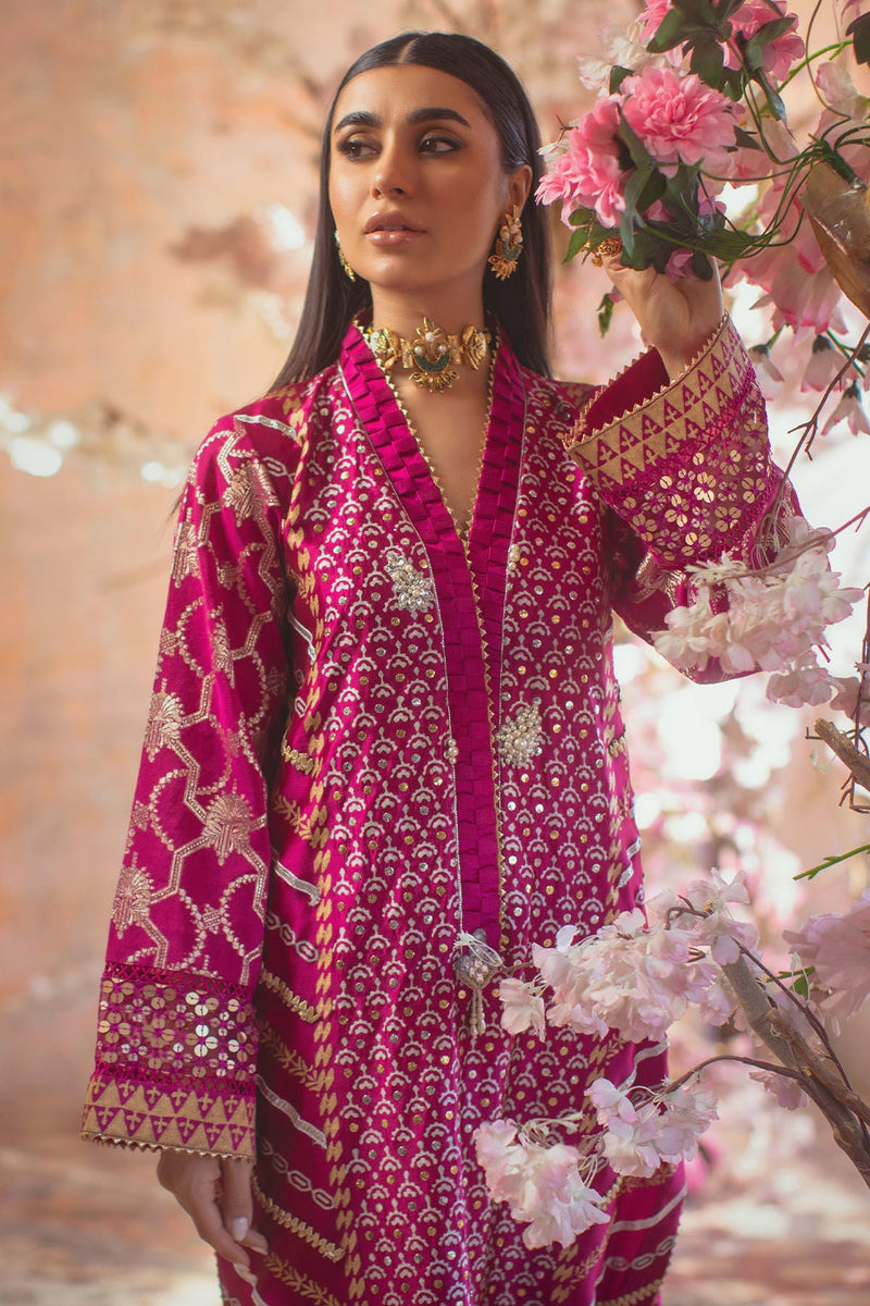 Annus Abrar | Designer Picks 24 | ARUSHA PINK by Annus Abrar - Designer Dress - Type: Ladies Clothes - Available at Libayah - 100% Original
