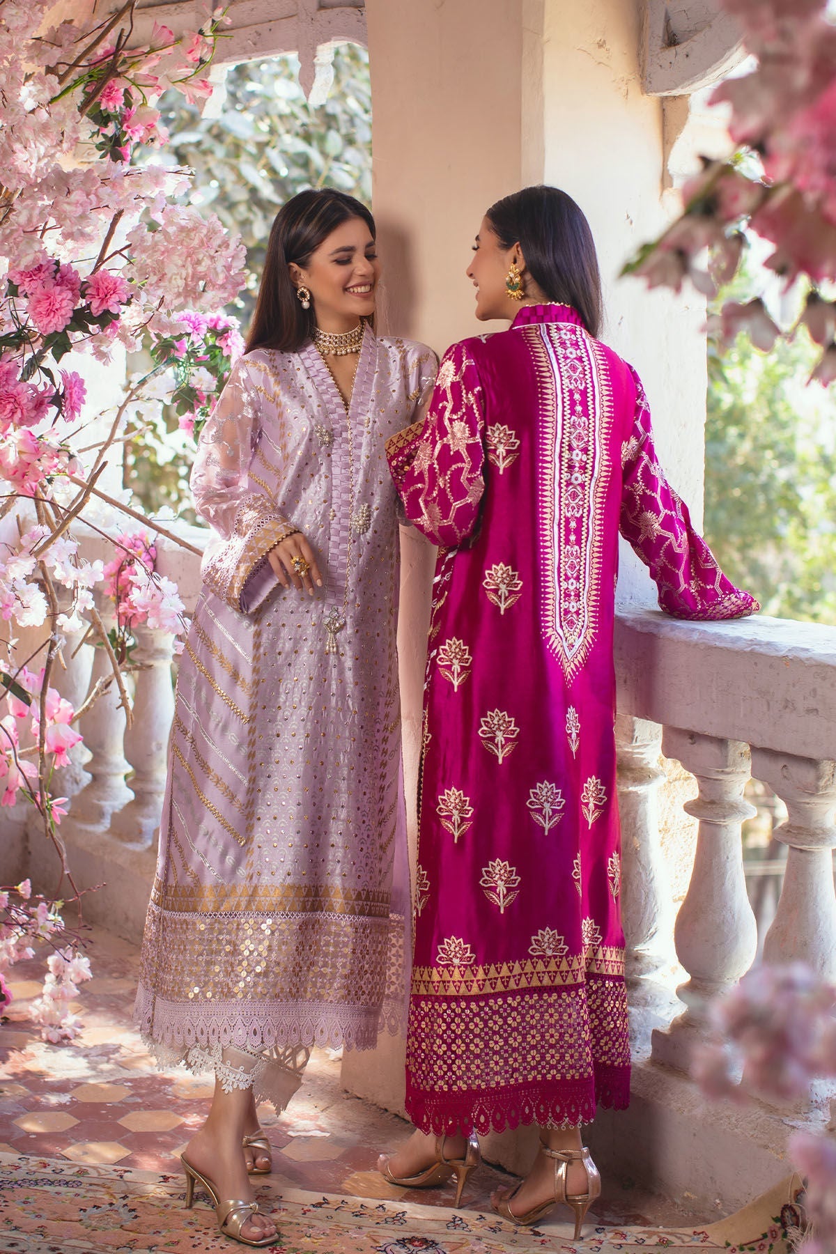 Annus Abrar | Designer Picks 24 | ARUSHA PINK by Annus Abrar - Designer Dress - Type: Ladies Clothes - Available at Libayah - 100% Original