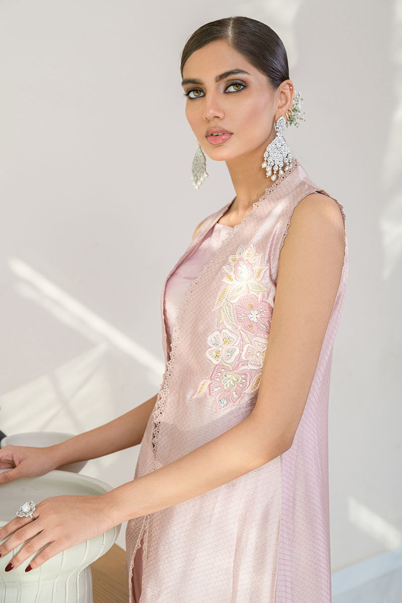 Fatima Khan | Luxury Pret 24 | TISSUE PINK by Fatima Khan - Designer Dress - Type: Luxury - Available at Libayah - 100% Original