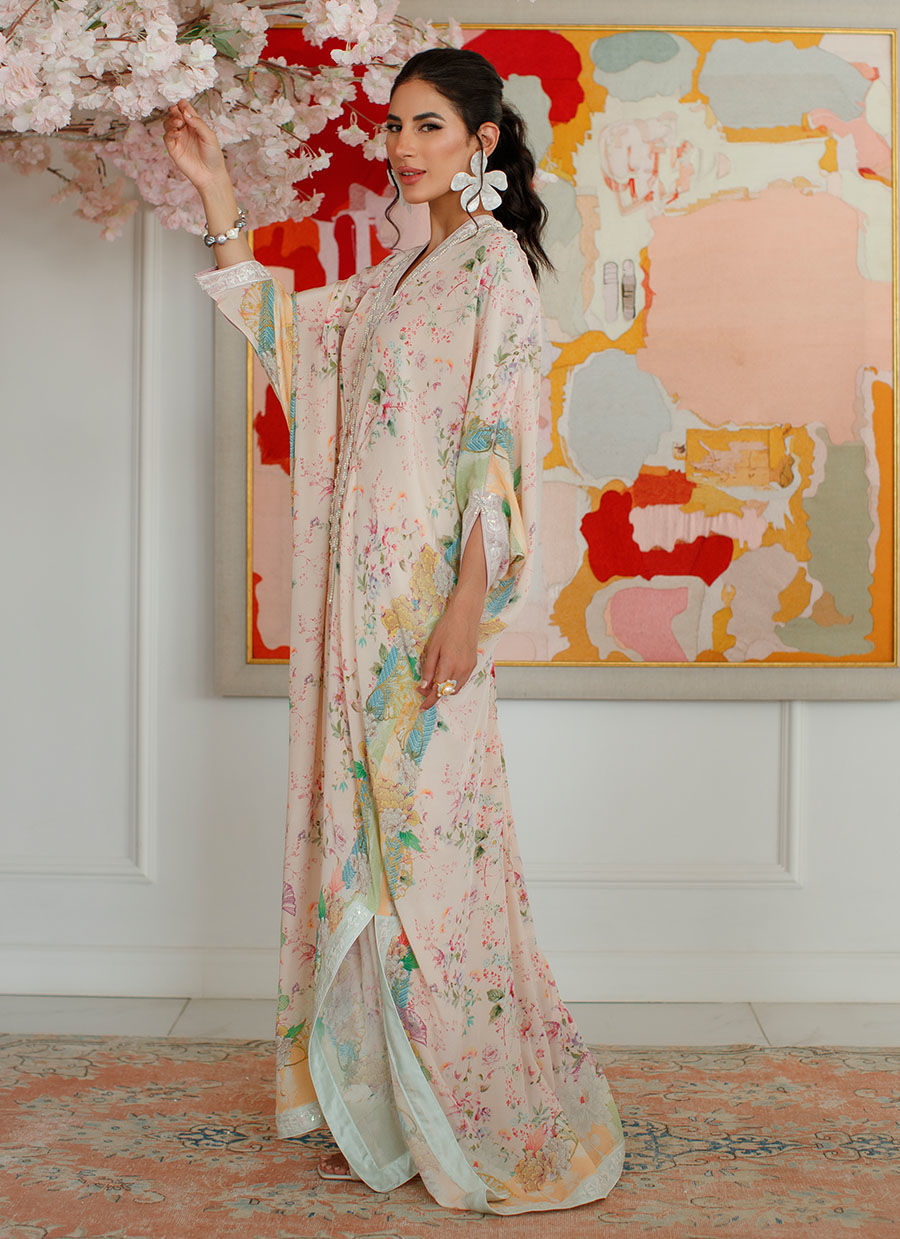 Farah Talib Aziz | Designer Picks 24 | SLOANIE SUMMER KAFTAN by Farah Talib Aziz - Designer Dress - Type: Ladies Clothes - Available at Libayah - 100% Original