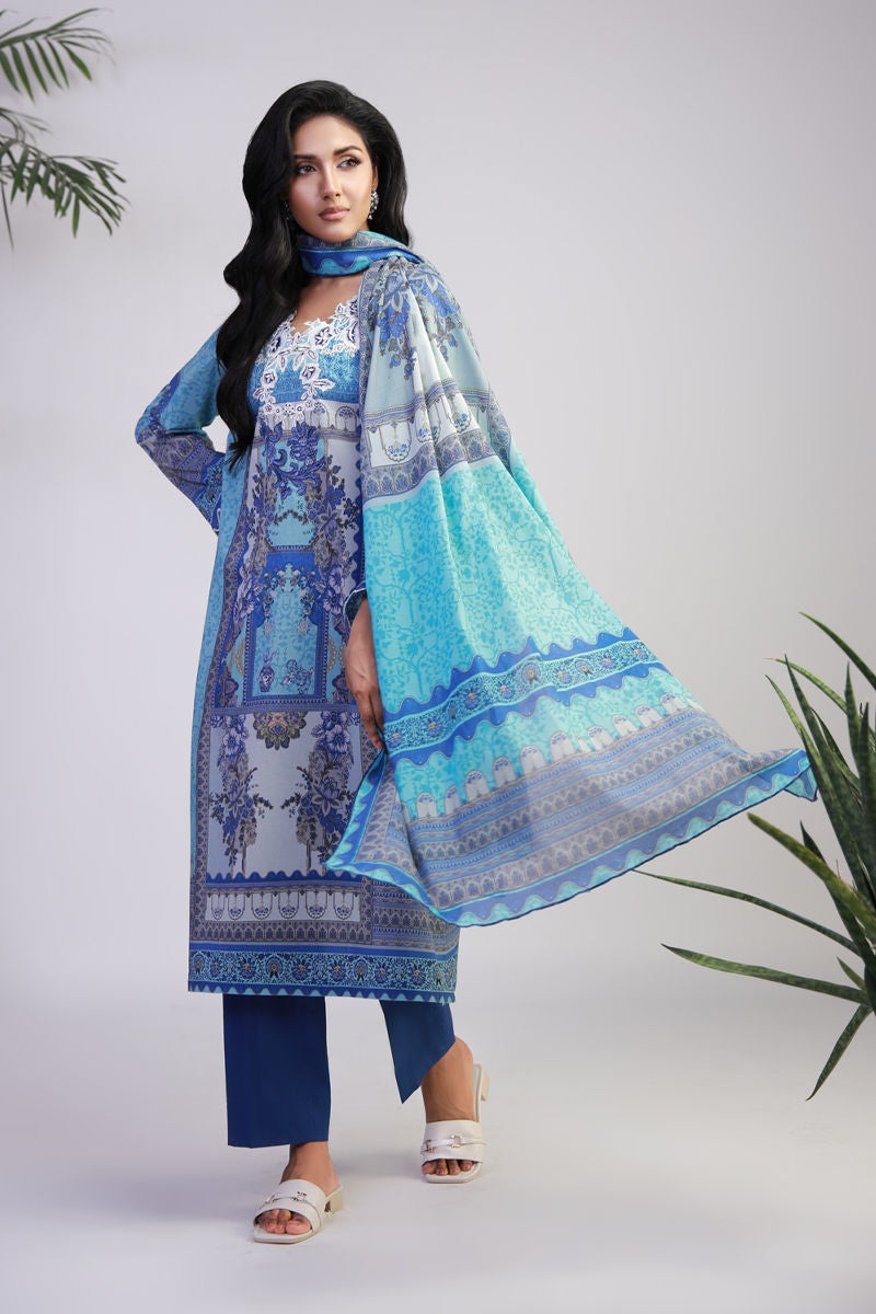 Shamaeel Ansari | Gulrang Lawn | Gulrang-01 by Shamaeel Ansari - Designer Dress  - Type : Ladies Clothes - Available at Libayah - 100% Original 
