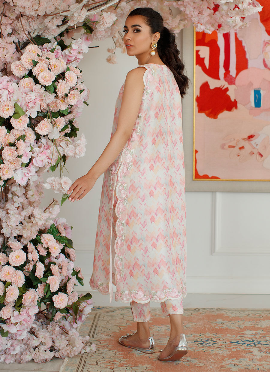 Farah Talib Aziz | Designer Picks 24 | IKAT EMMA SHIRT AND DUPATTA by Farah Talib Aziz - Designer Dress - Type: Ladies Clothes - Available at Libayah - 100% Original