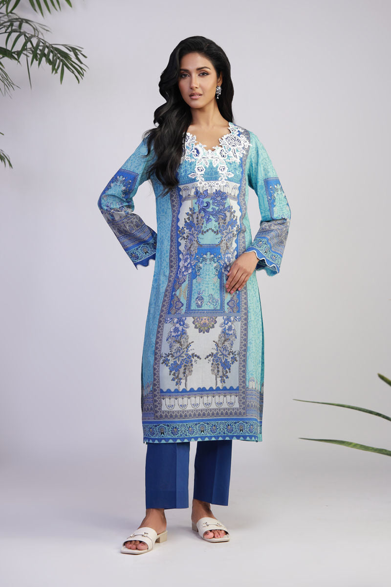 Shamaeel Ansari | Gulrang Lawn | Gulrang-01 by Shamaeel Ansari - Designer Dress  - Type : Ladies Clothes - Available at Libayah - 100% Original 