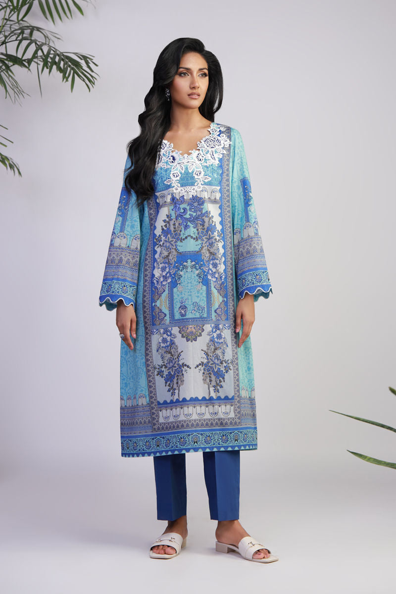Shamaeel Ansari | Gulrang Lawn | Gulrang-01 by Shamaeel Ansari - Designer Dress  - Type : Ladies Clothes - Available at Libayah - 100% Original 