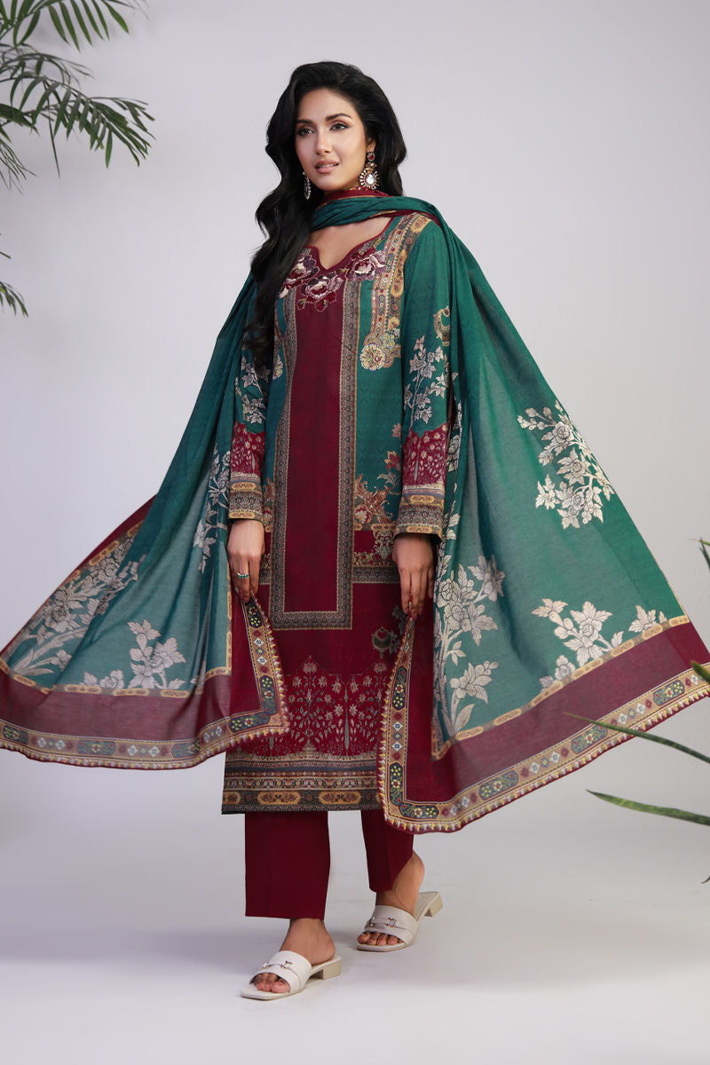 Shamaeel Ansari | Gulrang Lawn | Gulrang-02 by Shamaeel Ansari - Designer Dress  - Type : Ladies Clothes - Available at Libayah - 100% Original 