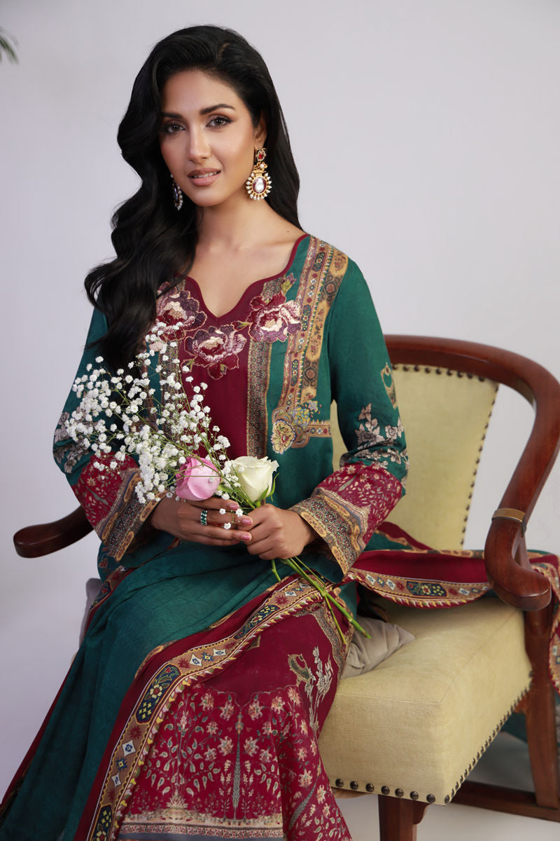 Shamaeel Ansari | Gulrang Lawn | Gulrang-02 by Shamaeel Ansari - Designer Dress  - Type : Ladies Clothes - Available at Libayah - 100% Original 