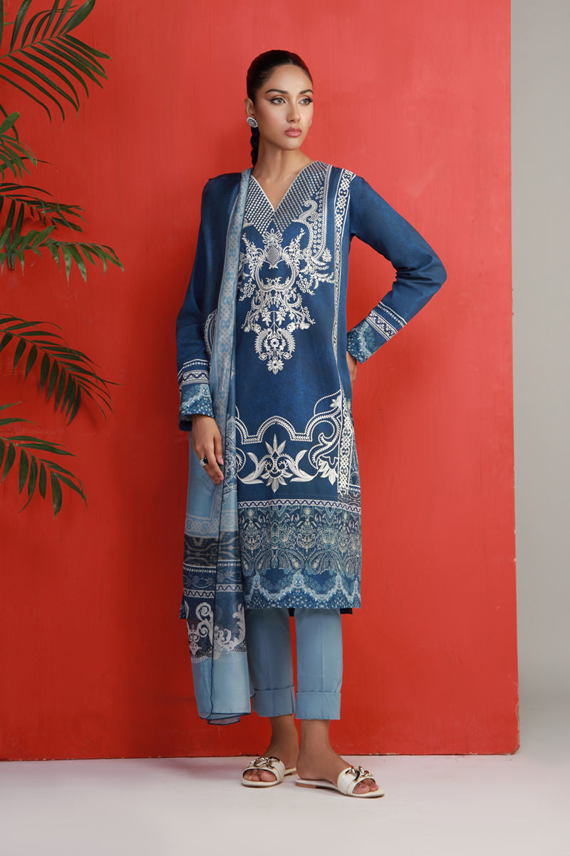 Shamaeel Ansari | Gulrang Lawn | Gulrang-03 by Shamaeel Ansari - Designer Dress  - Type : Ladies Clothes - Available at Libayah - 100% Original 
