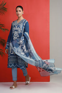 Shamaeel Ansari | Gulrang Lawn | Gulrang-03 by Shamaeel Ansari - Designer Dress  - Type : Ladies Clothes - Available at Libayah - 100% Original 